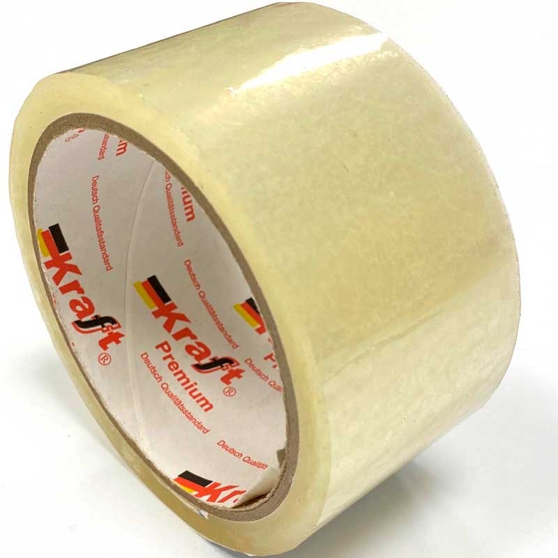 Скотч прозрачный упаковочный Kraft 48мм арт: Скотч прозрачный упаковочный Kraft 48мм арт: